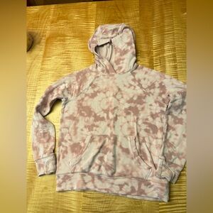 Athleta Girl Blush Tie-Dye Hoodie